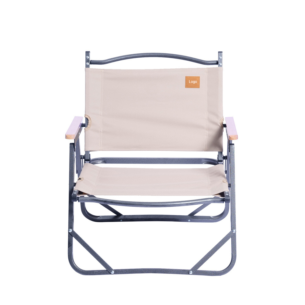 Custom Logo Kids Outdoor Portable Folding Swinging Beach Chairs Camping Chair Wholesale Foldable Camping Chair