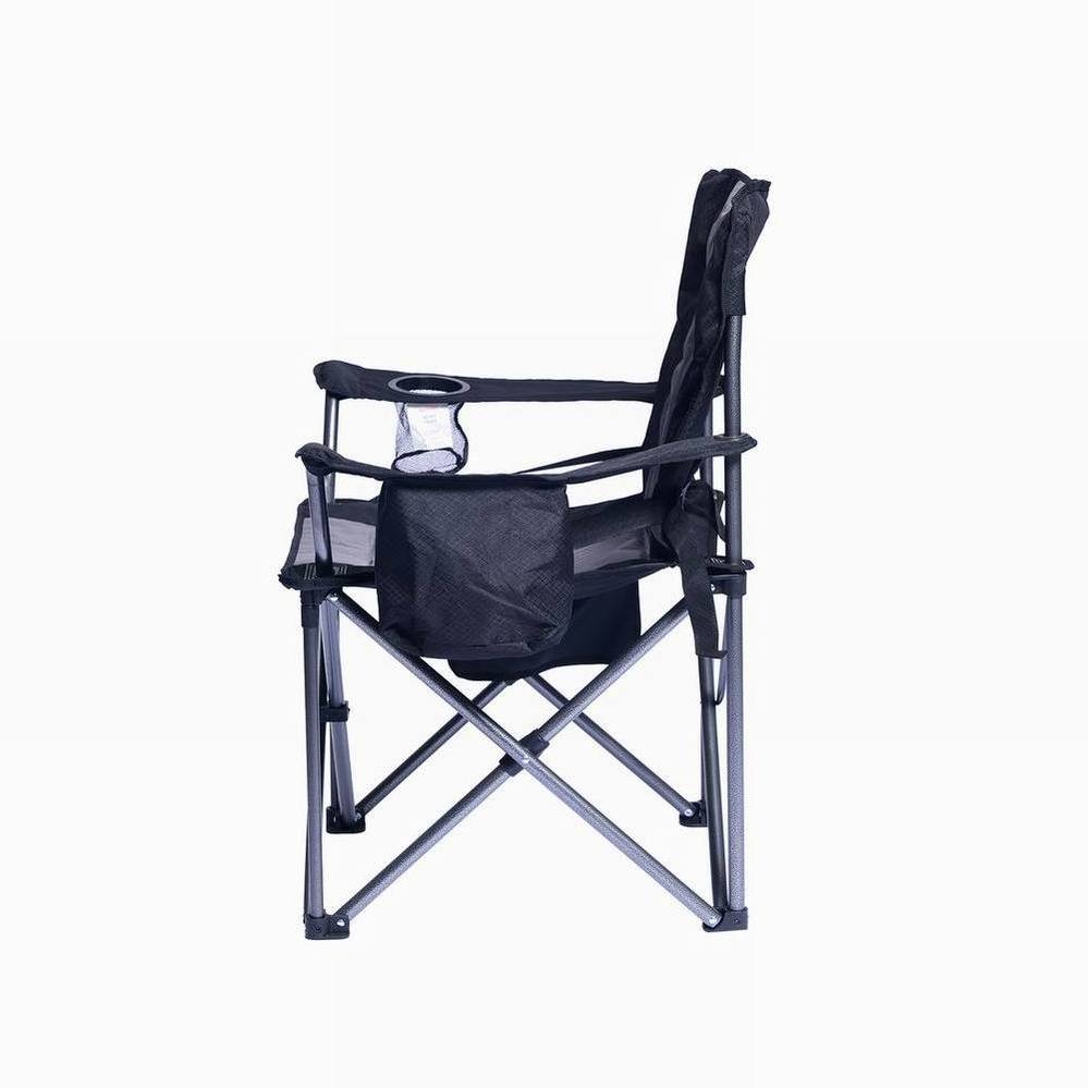 Whole Sales Oem Lightweight Aluminium Foldable Directors Camping Chair Adjustable Luxury Camping Chair with Cooler