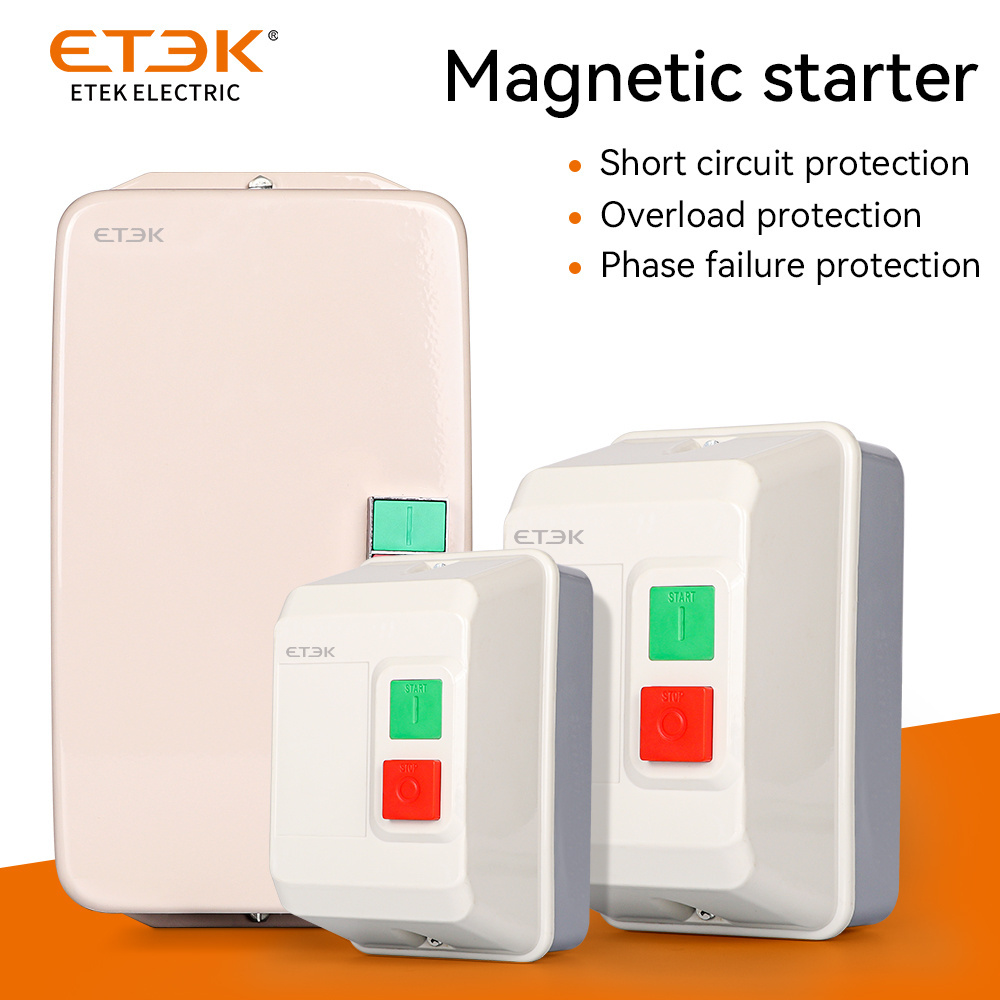 ETEK Direct Factory Price weight light starter motor magnets, starter manufacturer, le1d25 dol magnetic starters