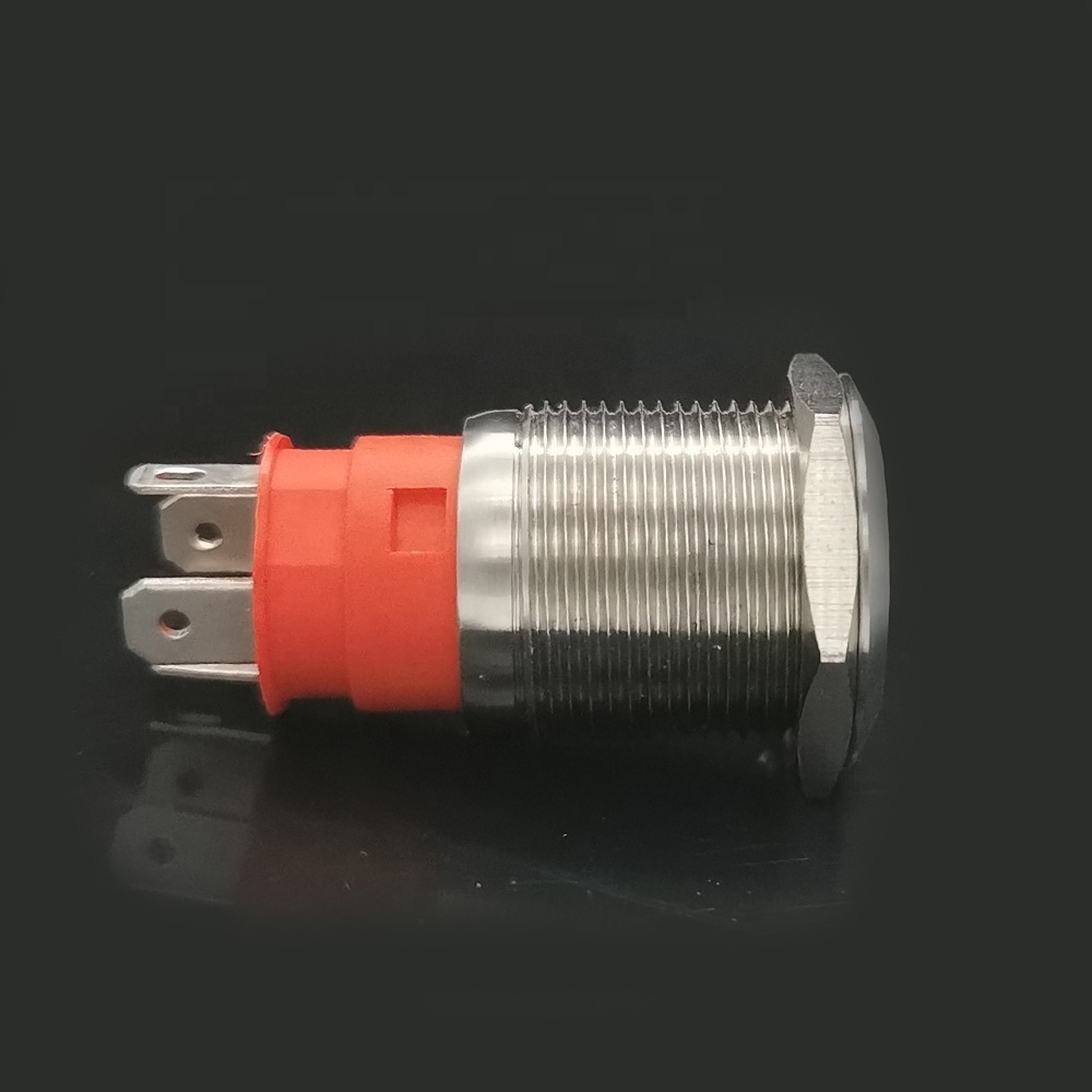 19mm 22mm 5V dual color illuminated push button switch 10amp 20amp ...