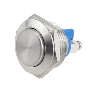 19mm Momentary IP65 Stainless momentary classic auto reset explosion proof push button switch