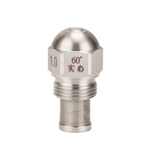 Stainless steel  9/16 thread 60 degree cone fuel burner nozzle