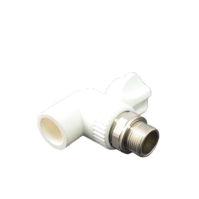 PPR Thermostatic Radiator Valve Brass Male Thread Brass Ball Valve radiator heating PPR Angel Radiator Valve