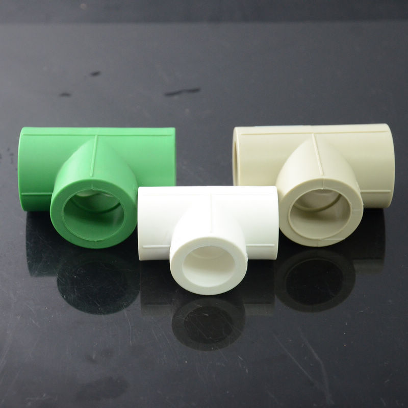 Socket Fusion Joint Connection Method PPR Pipe Fitting Tee Coupling butt-welding tee joint PPR Plastic Manufacturers Equal Tee