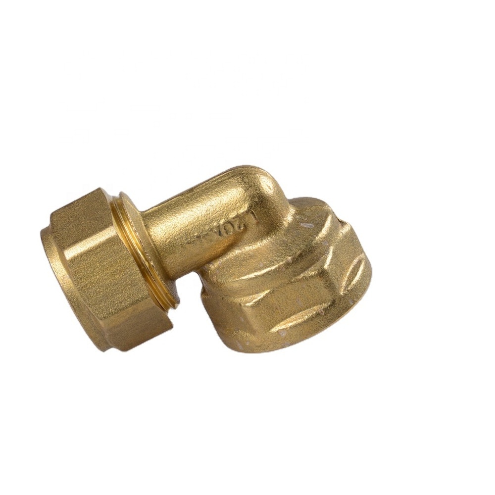 58-3% brass compression fittings for pex-al-pex pipes Reducer Elbow