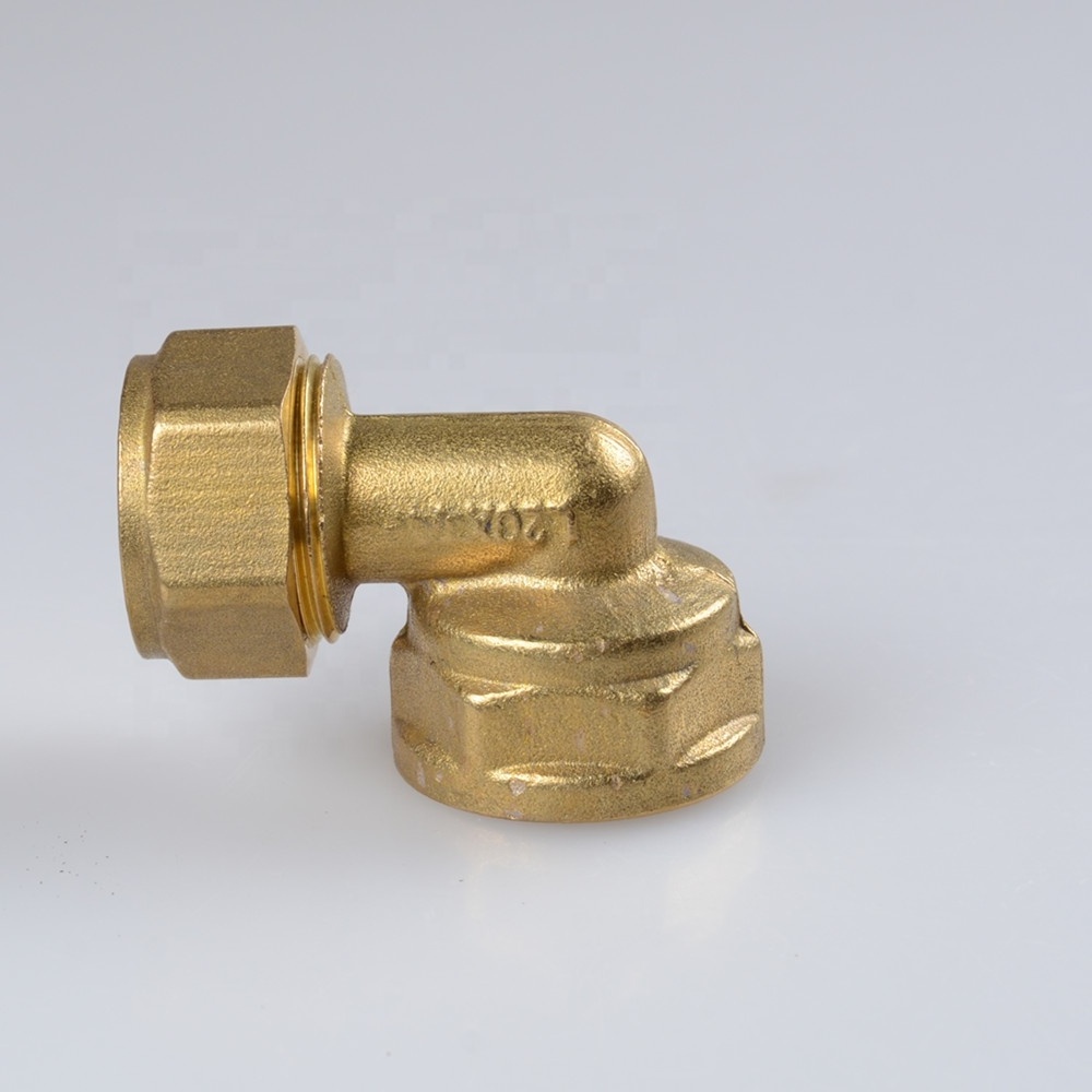 58-3% brass compression fittings for pex-al-pex pipes Reducer Elbow