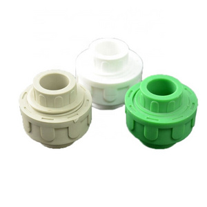 xinniu Plastic Plumbing Fittings High Quality Size20-463mm PPR Pipe and Fittings PPR Plastic Union