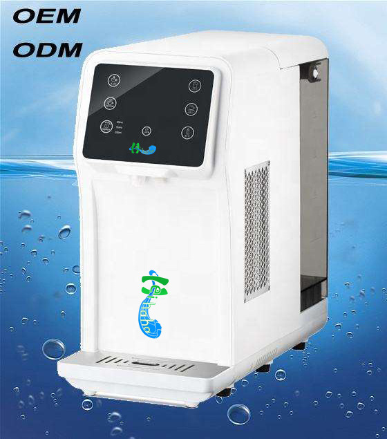 Efficient Non Installation Tabletop Household Filtration Water Purification System Water Dispenser