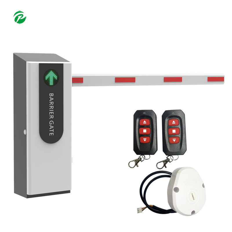 High Quality LED Road Traffic Barrier Brushless Motor Automatic Boom Barrier Gate with Straight LED Arm