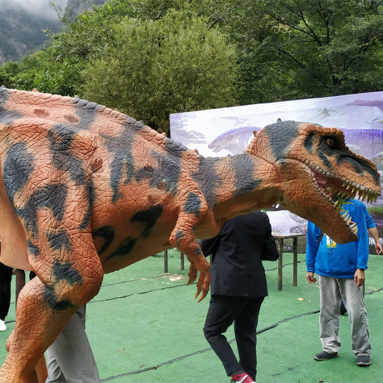 Wearable Simulation Dinosaur Costume Animatronic Model Animatronic Dragon Costume For Adults