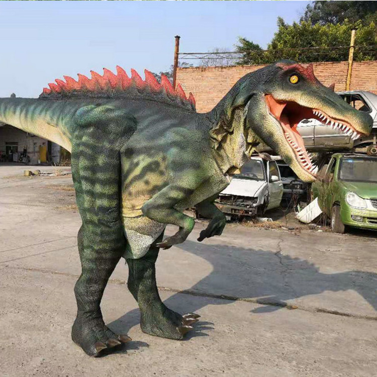 Customized Service One-stop Shop Buy Realistic Animatronic Dragon Costume Adult Walking Dinosaur Costume for Display