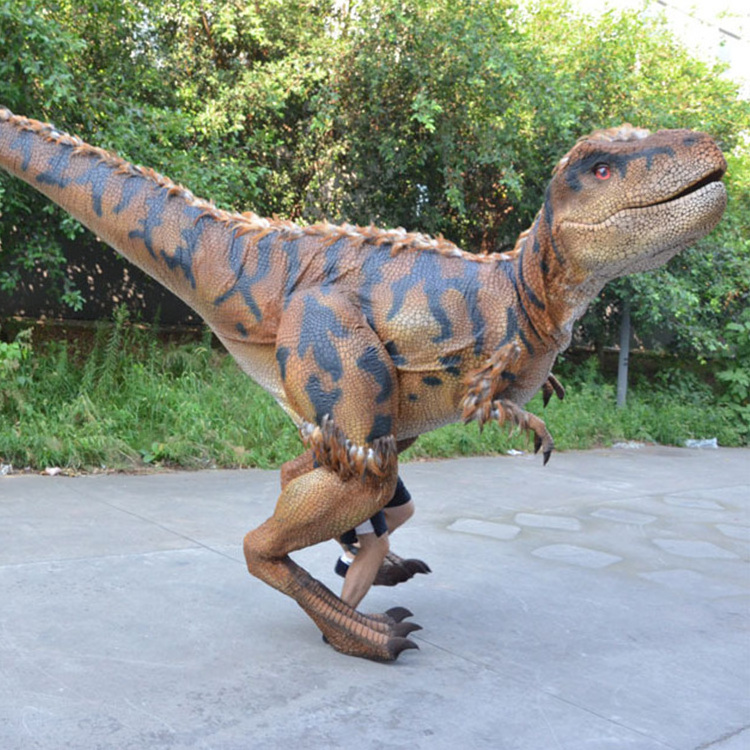 Wearable Simulation Dinosaur Costume Animatronic Model Animatronic Dragon Costume For Adults