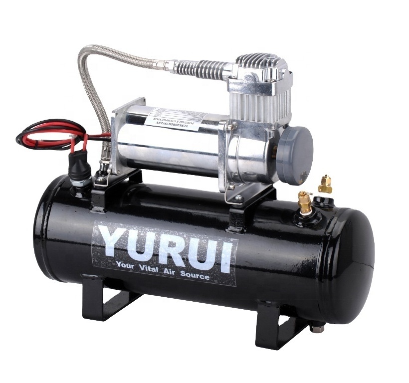 12v Heavy Duty Metal Car Air Compressor For Tire Inflation System