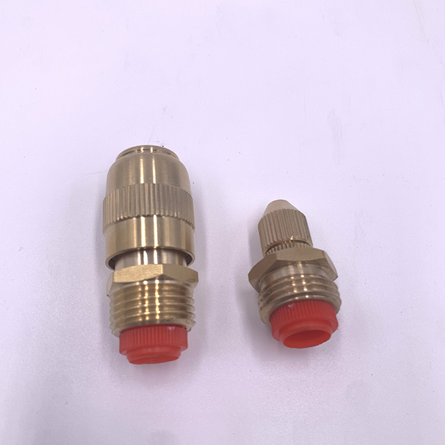 1/2'' brass micro spray bullet-shape water nozzle fog mist water nozzle