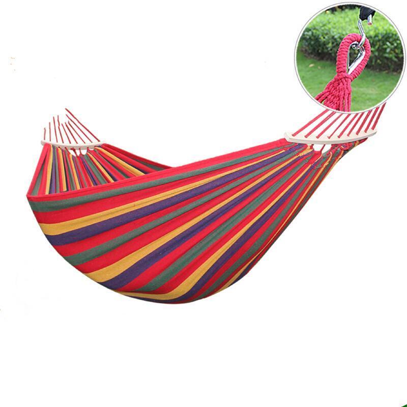 Factory wholesale custom portable Nylon swing hammock Outdoor camping lightweight  hiking hammock