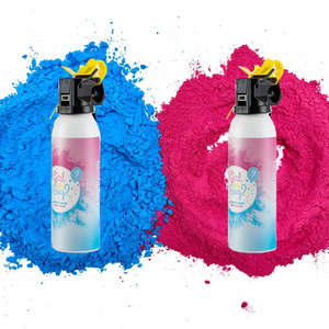 Boy or Girl Gender Reveal Fire Extinguisher Holi Powder Blaster for Baby Shower Biodegradable Party Supplies Decoration