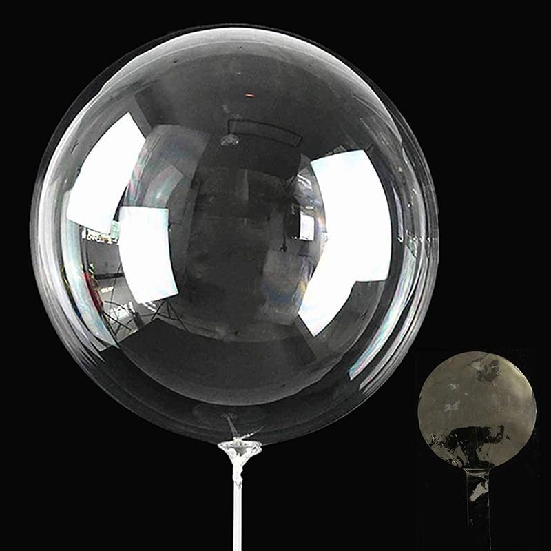 8/12/18/20/24/36 Inch PVC TPU Balloons Transparent Bobo Bubble Ballon Party Helium Transparent Bobo Balloon for Party Decoration