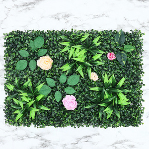 Simulated Lawn Plant Wall Artificial Wall Hanging Plants Greenery Vertical Green Grass Plants Wall For Home Decoration