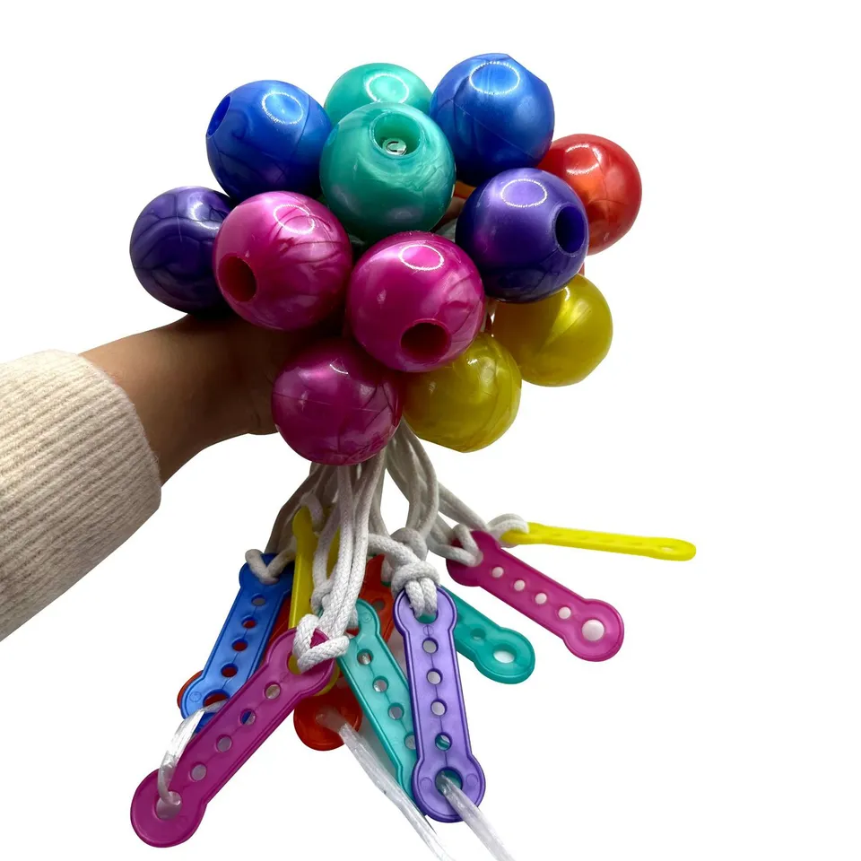 Hot Selling Lato lato Balls New pro-clackers ball On A String Decompression LED Lighting Bump Clackers Balls Games For Kids