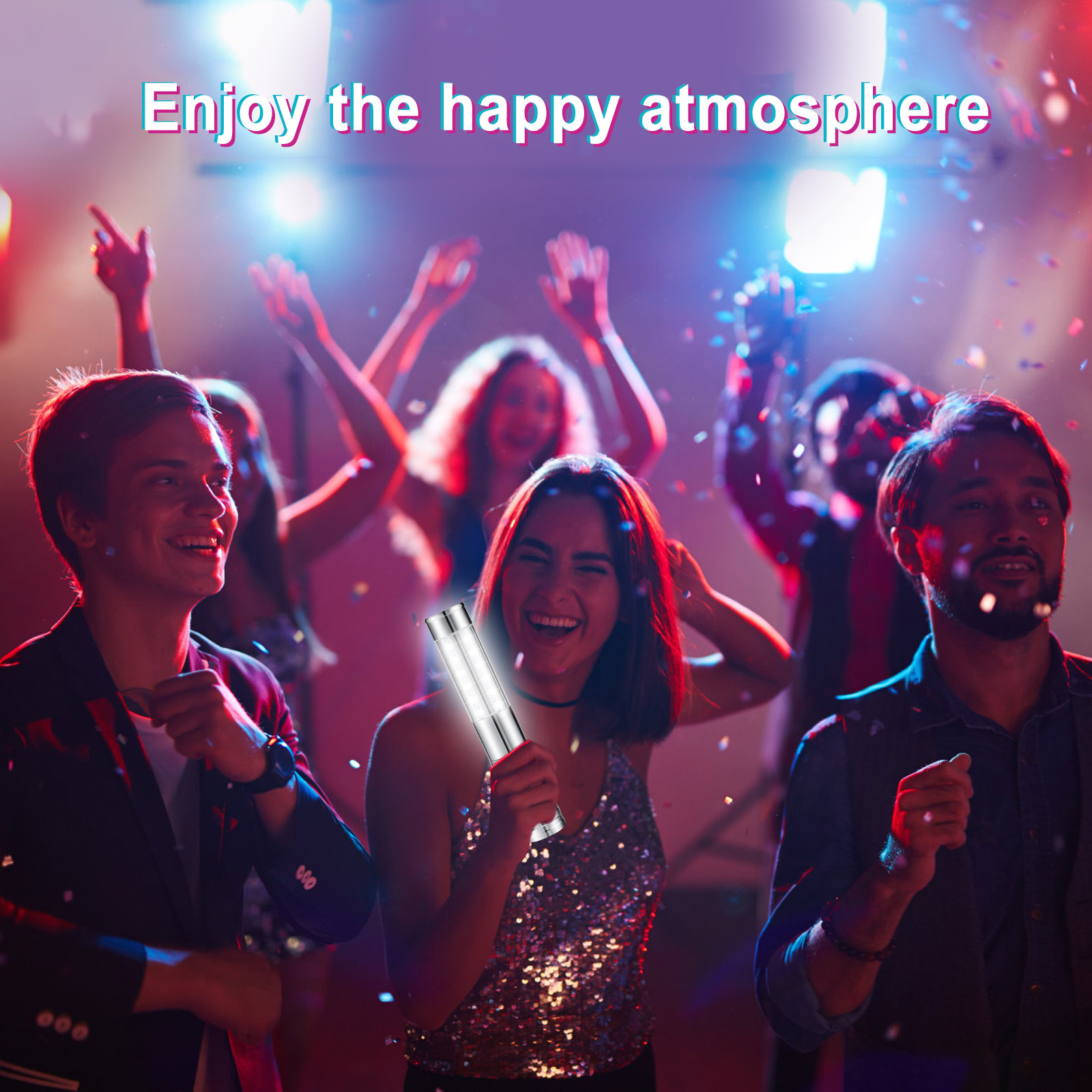 Party Supplier Led Sparkler Light Glow Rechargeable Champagne Led Bottle Service Light Led Strobe Baton For Bar