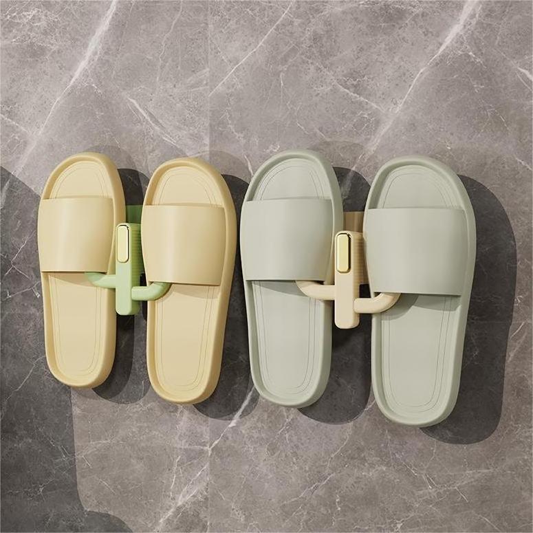 New Design Multifunction Bathroom Slipper Storage Hooks Waterproof Strong Load-Bearing Capacity Shoe Storage Rack