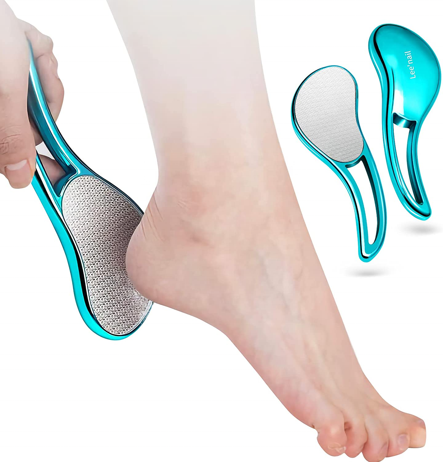 Professional Foot Callus Remover Dead Skin Foot Files Nano Glass Handheld Callus Scraper Grinder Stone Removal Tools for Feet