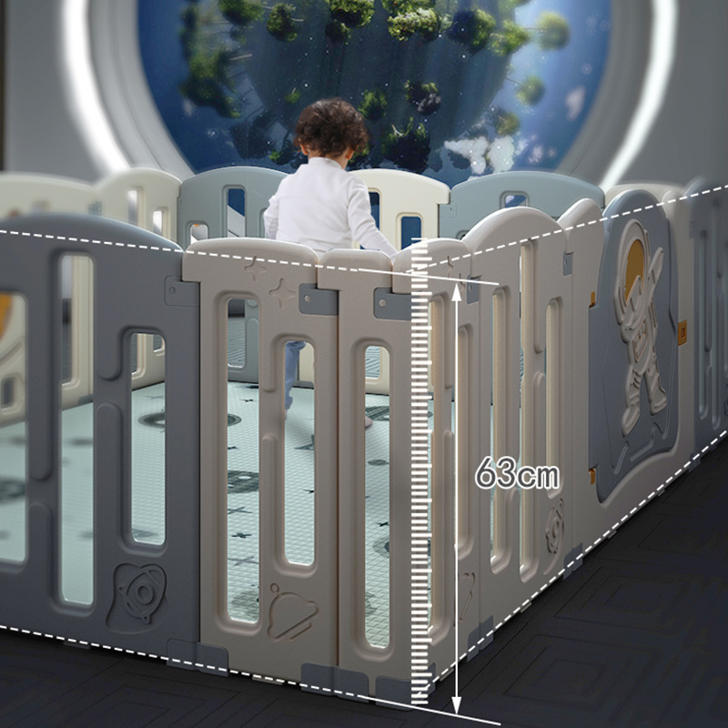 Play Yard plastic Baby playpen indoor Safety Gate Fences Playpens