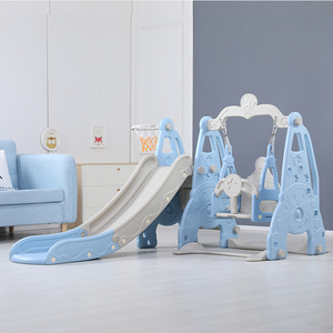 2022 New Wholesale Toddler High Quality Indoor Baby Plastic Sliding Toys Kids Slides For Swing Play Set