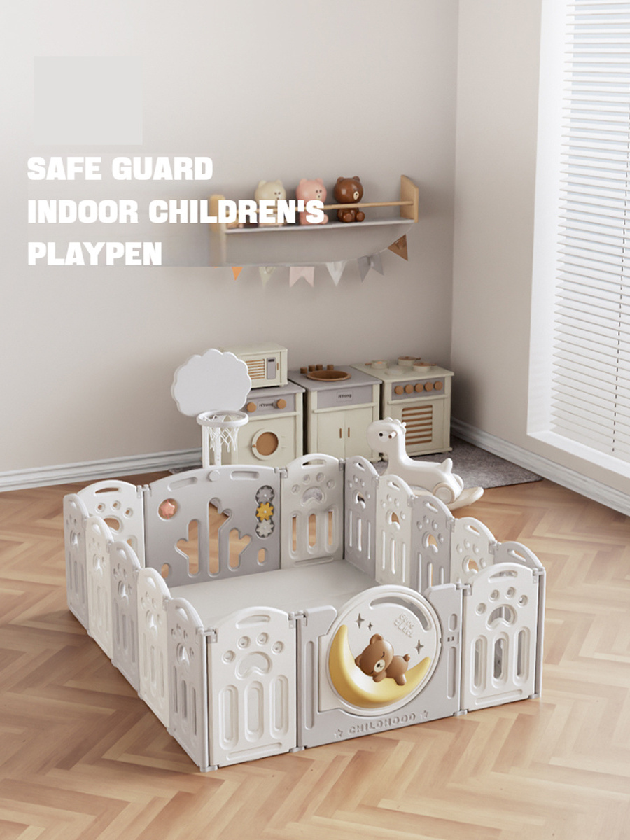 baby playpens with gate foldable safety fence large  baby playpens with toys portable baby playpens