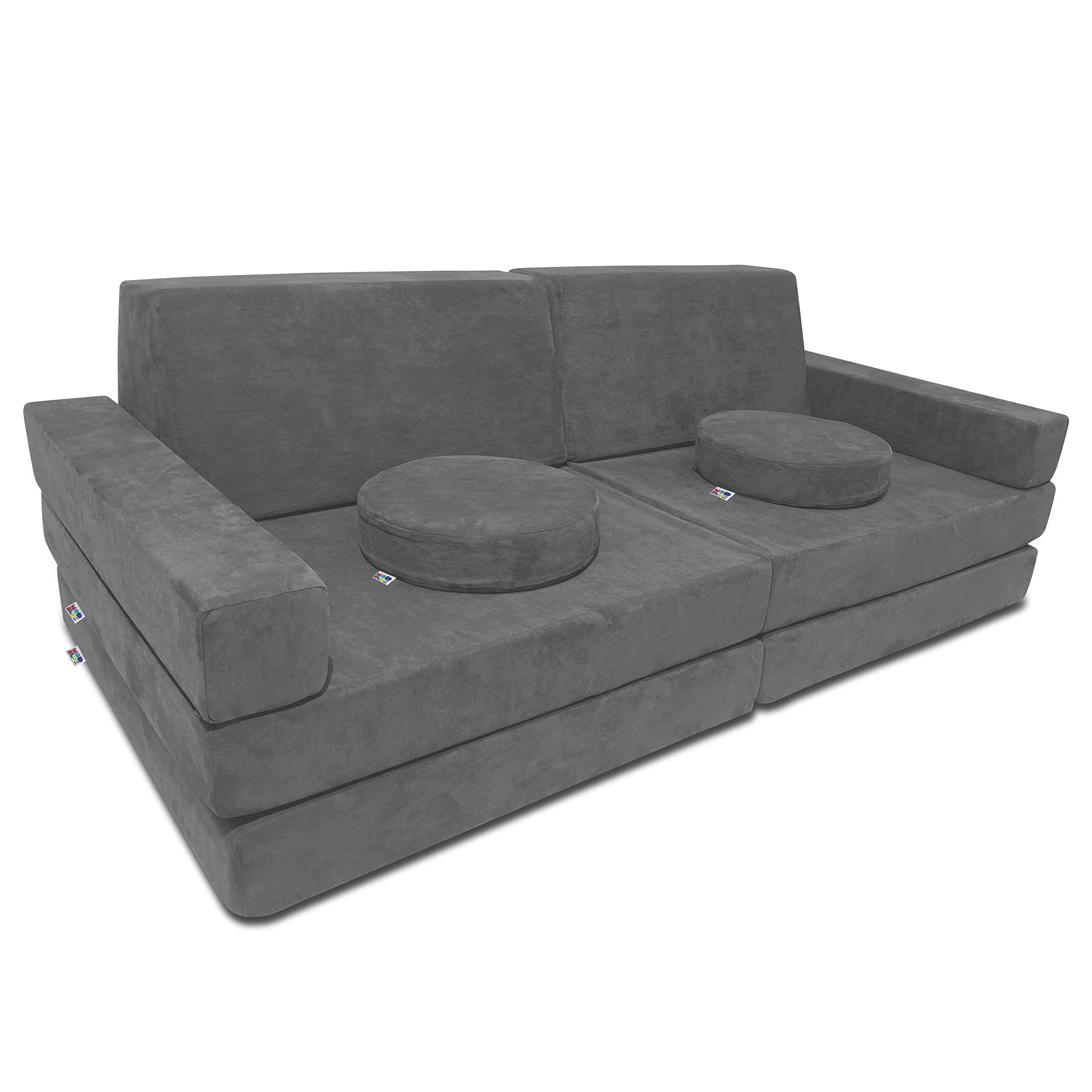 Hot selling kid's play couch rest sofa modular sofa for building with high quality Sponge Foam