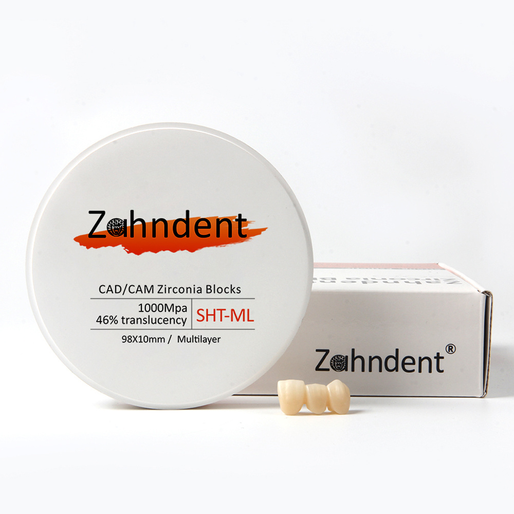 Zahndent high performance dental milling machine zirconia dental multilayer zirconia disc