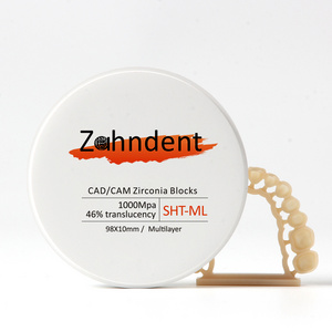 Zahndent high performance dental milling machine zirconia dental multilayer zirconia disc