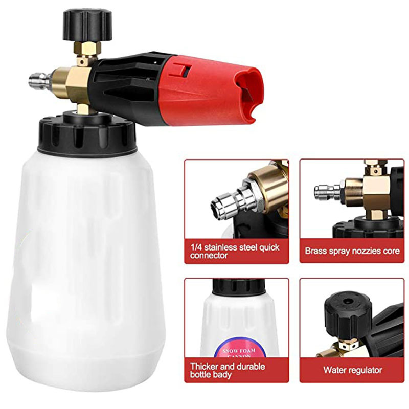 Foam Nozzle Snow Foam Lance Foam Bottle Sprayer for Karcher Bosch Elitech Nilfisk Huter Stihl Pressure Washer Car Wash