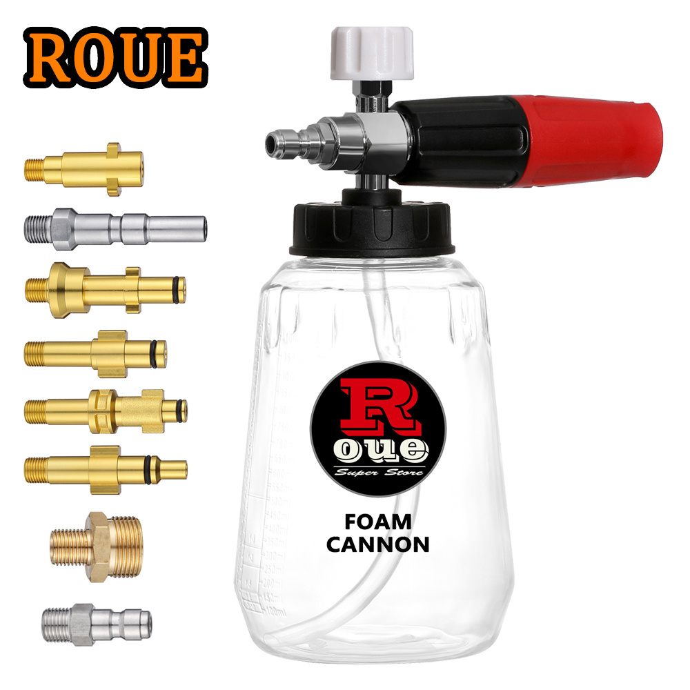 Soap Foam Generator Snow Foam Lance Foamer Cannon Cleaning High Pressure Car Washer Accessories For Karcher Parkside WAP