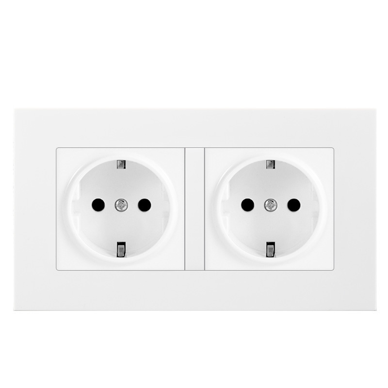 Electrical European Style Surface Mounted Wall Button Switch sockets