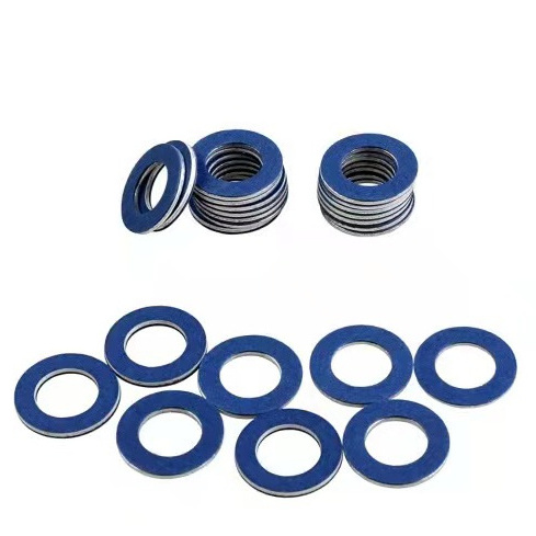 XZW high quality Oil drain plug gasket 90430 -12031 replacement  blue with asbestos-free layer