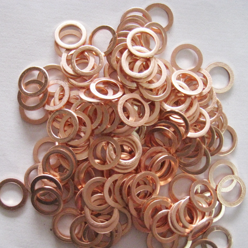 M12 Flat Shim copper ring copper ring gasket with all sizes