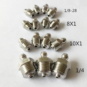 OEM customized stainless steel SS304 grease nipple fitting size