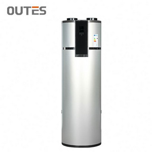 OUTES Aa all in one 200 liter heat pump air source heat pump solar  heat pump 4 way reversing valve