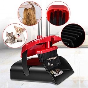 flexible pet hair carpet scraper bathroom china cleaning floor folding manufacture of plastic dust pan and broom