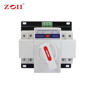 2p 4p Mcb Type Controller Automatic Changeover Switch 220v /380v 63a -100a Dual Power Ats Transfer Switch