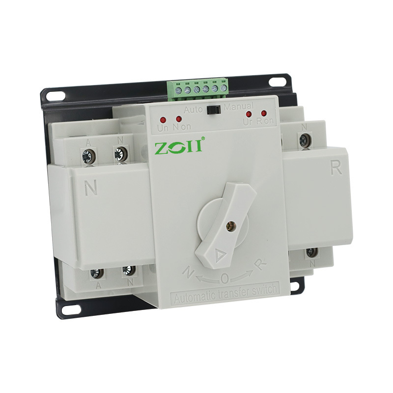 63A 100A Solar Power Dual Power Automatic Transfer Switch ATS 3p ats Mini home switch 4P Home mini toggle switch