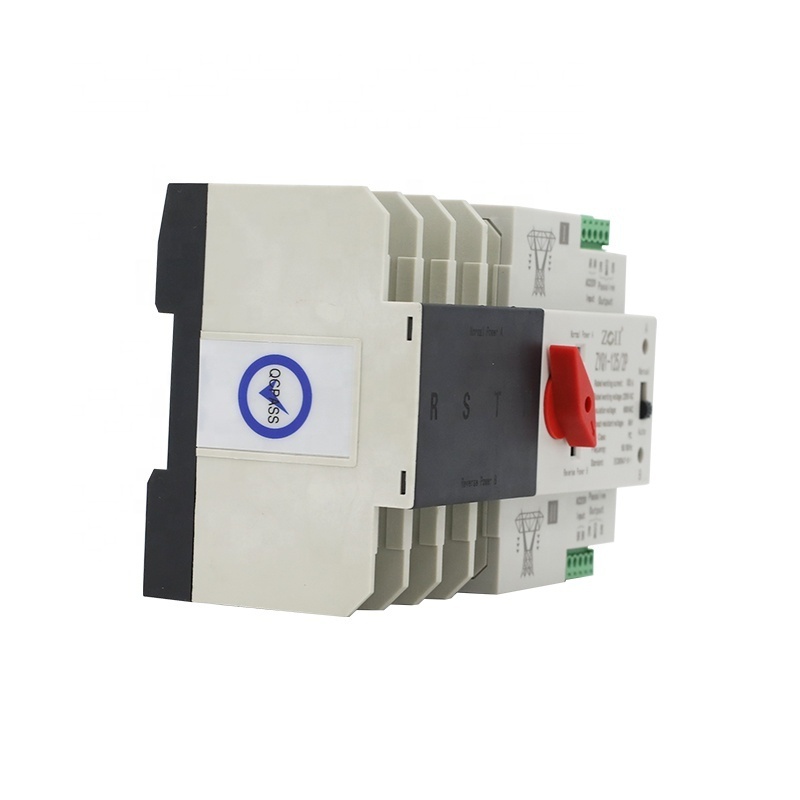 Factory price solar type Automatic Transfer Switch Dual Power changeover Switch 4P 63A single phase ATS