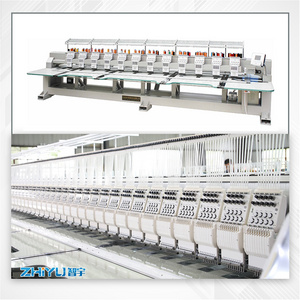 12 head embroidery machine flat 12 head flat embroidery machine multi head flat embroidery computer machine