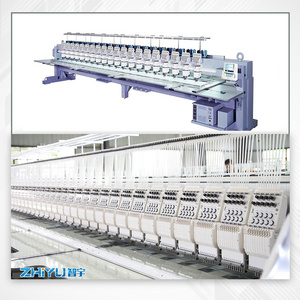 924 Professional Embroidery Machine Factory in ZHUJI  24 Heads  Multi-head Intelligent Computerized Sewing Embroidery Machine