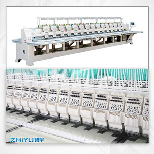 Flat Embroidery Machine 12 heads embroidery machine for sale