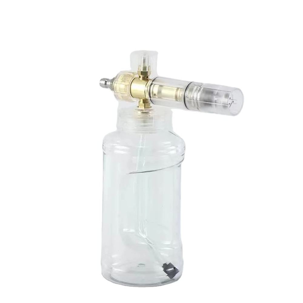 ZHONGBEN Stainless Steel Filter Adjustable Nozzle Snow Clear Bottle Foam Cannon For Pressure Washer