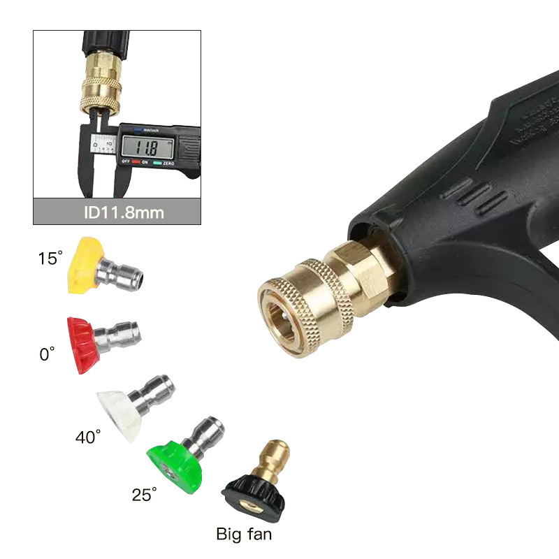 High Pressure Washer Foam Gun Car Wash Spraying Snow Foam Lance Adjustable Foam Cannon