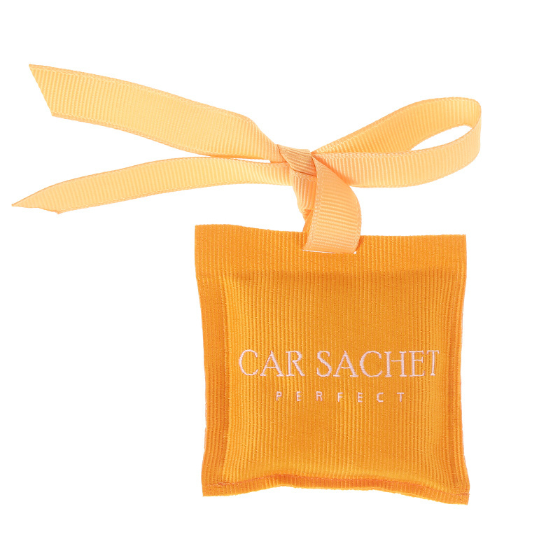 Enjoy Everyday Natural Aroma Beads Scented Sachet Bag Customized Natural Linen Fabric Car Air Freshener