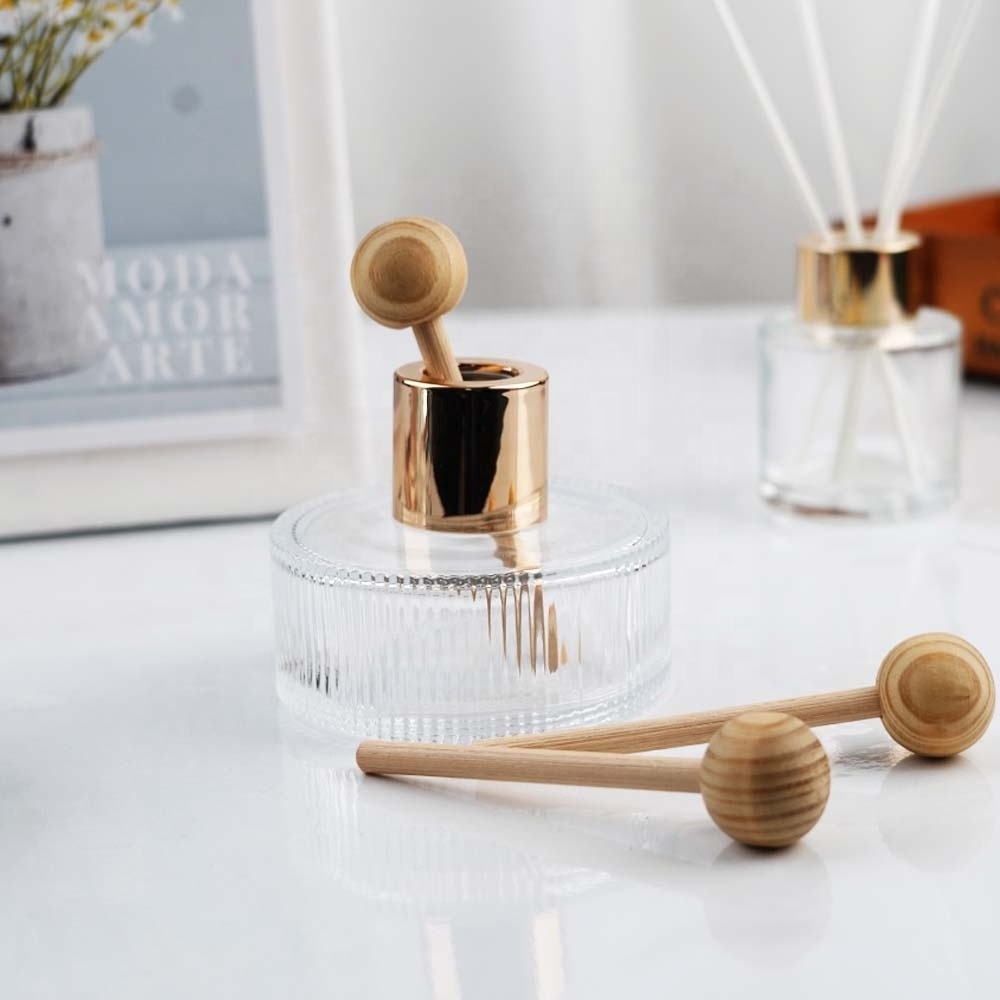 Factory Direct Fire-free Smoke-free Reed Fragrance Scent Rattan Diffuser Sticks Wooden Ball